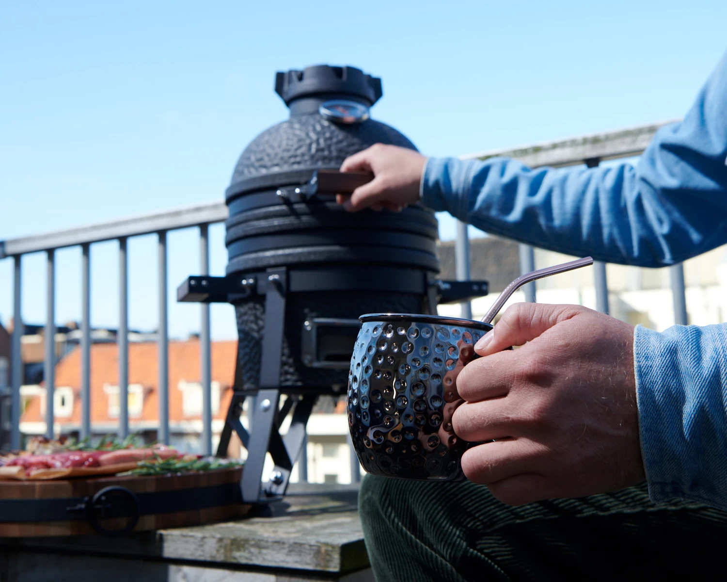 The Bastard Keramikgrill Urban Small - Schwarz Matt - Modell 2023 – Bild 9