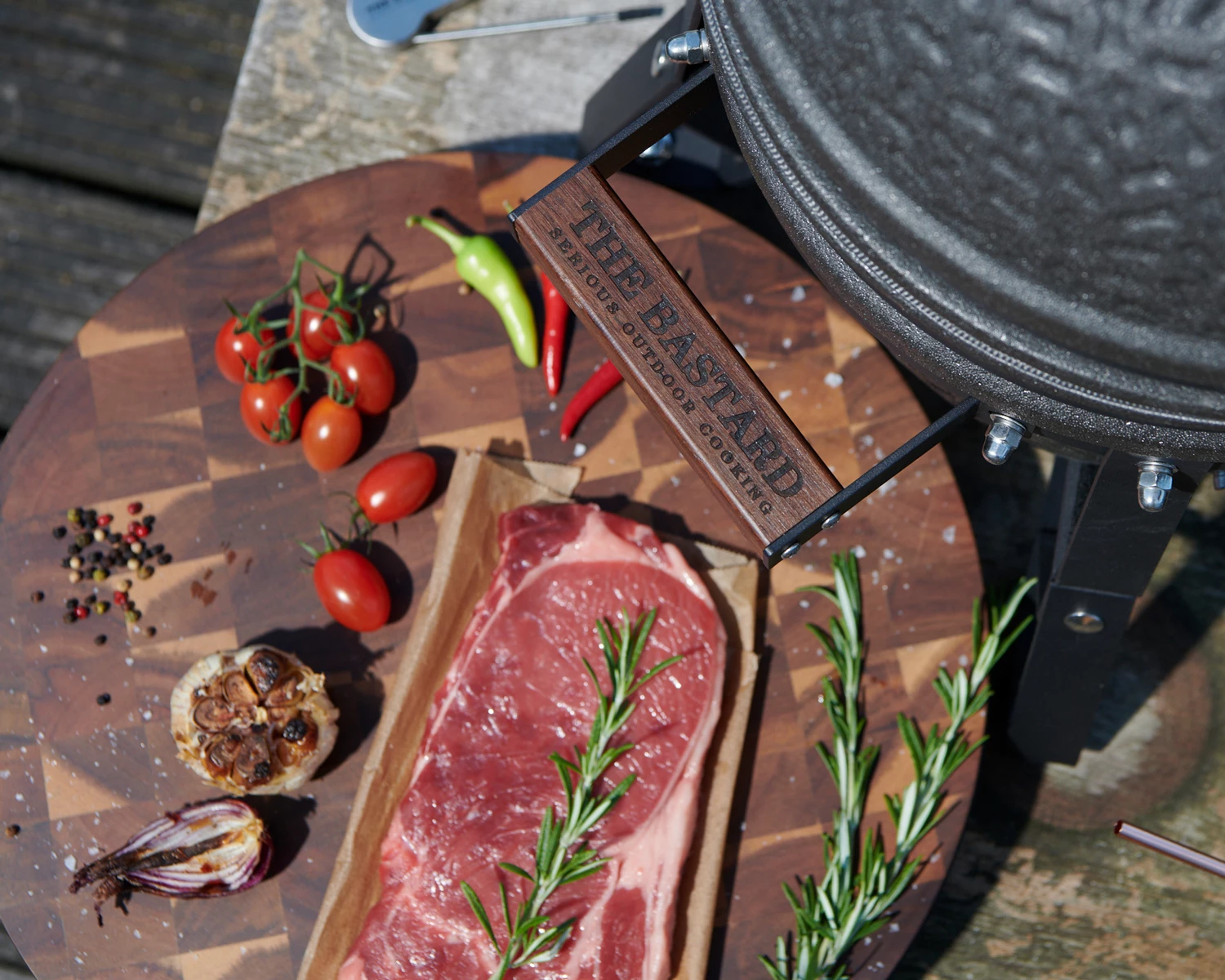 The Bastard Keramikgrill Urban Small - Schwarz Matt - Modell 2023 – Bild 11