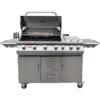 BULL 7 Burner Premium - Gasgrill Mit Infrarot Backburner, Seitenkochstelle Und Rotisserie