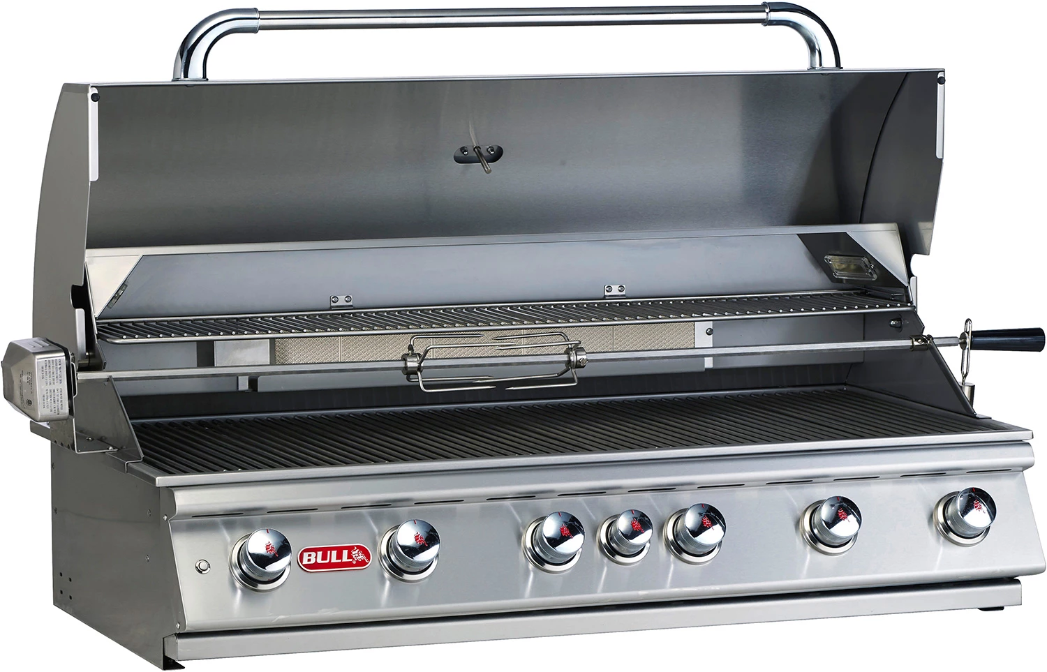 BULL Diablo Gasgrill - Einbaugrill Mit Backburner Und Rotisserie