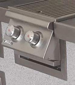 BULL Einbau Blende Seitenbrenner Double / Edelstahl