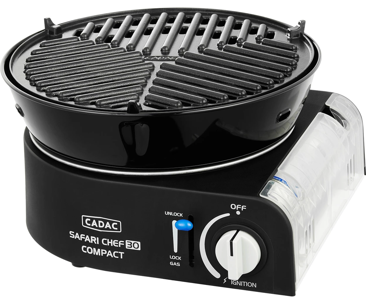 CADAC Camping Gasgrill Safari Chef 30 Compact Lite - Kartuschenbetrieb – Bild 4