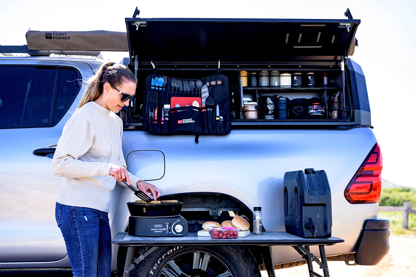 CADAC Camping Gasgrill Safari Chef 30 Compact Lite - Kartuschenbetrieb – Bild 10