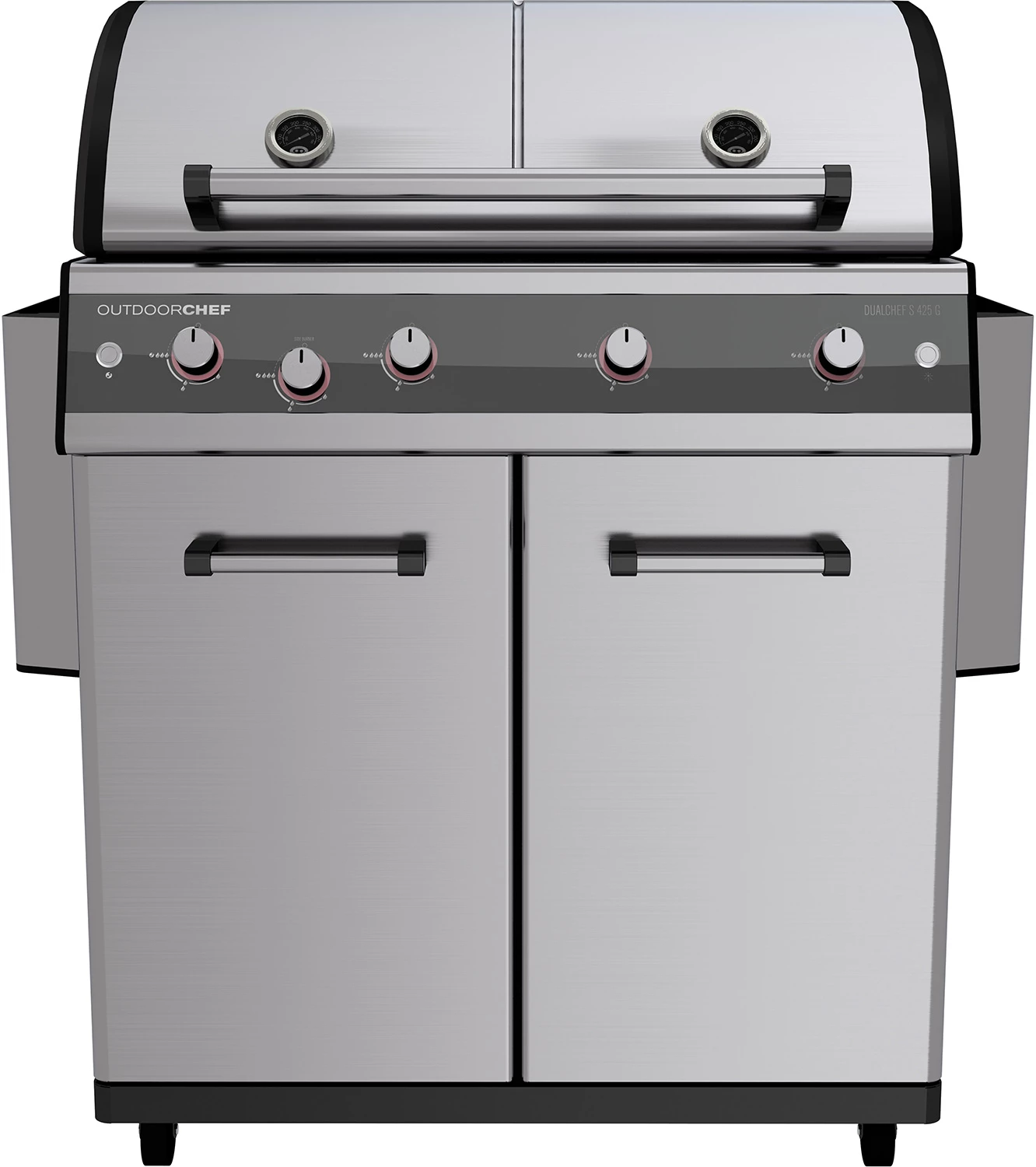 Outdoorchef Dualchef S 425 G Edelstahl Gasgrill Mit Seitenkocher