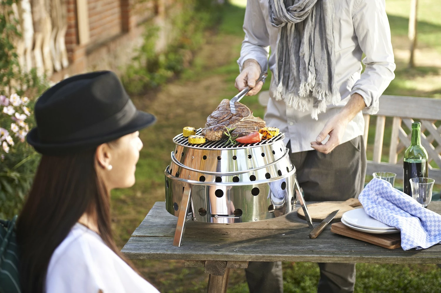 Petromax Atago Campinggrill Tischgrill – Bild 14