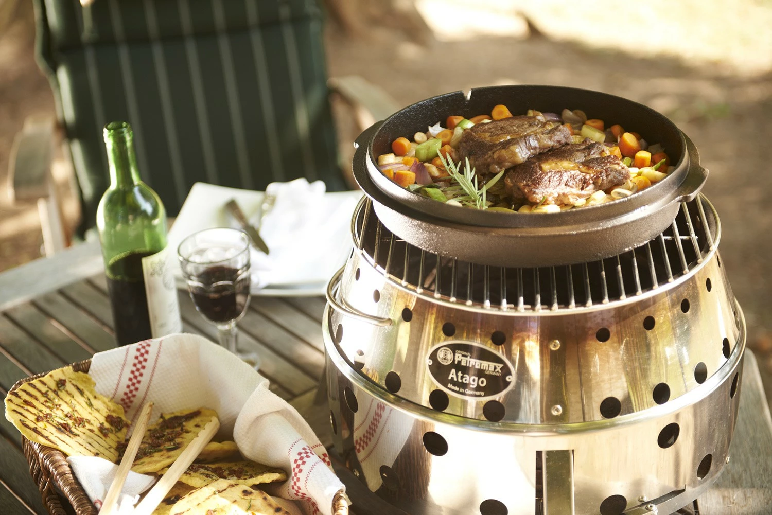 Petromax Atago Campinggrill Tischgrill – Bild 18