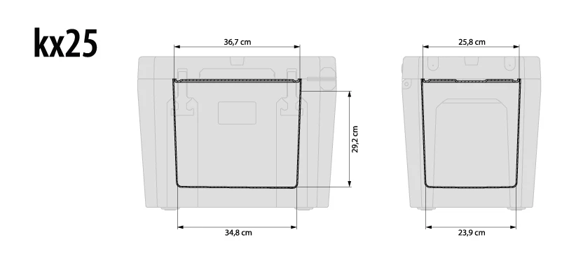 Petromax Kühlbox 25 Liter Alpenweiß - Grillfürst DEAL Inkl. Sitzkissen, Haft-Unterlage Und Einsatzkorb – Bild 6
