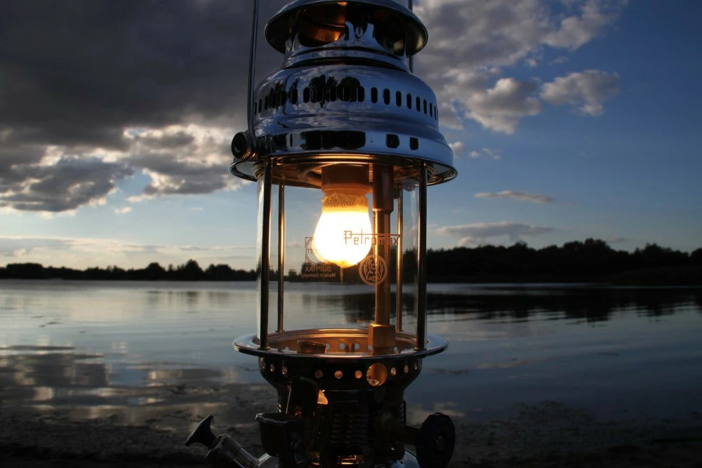 Petromax Petroleumlampe HK500/829 Chrom – Bild 4