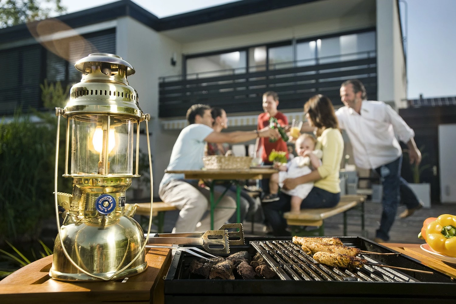 Petromax Petroleumlampe HK500/829 Messing – Bild 12