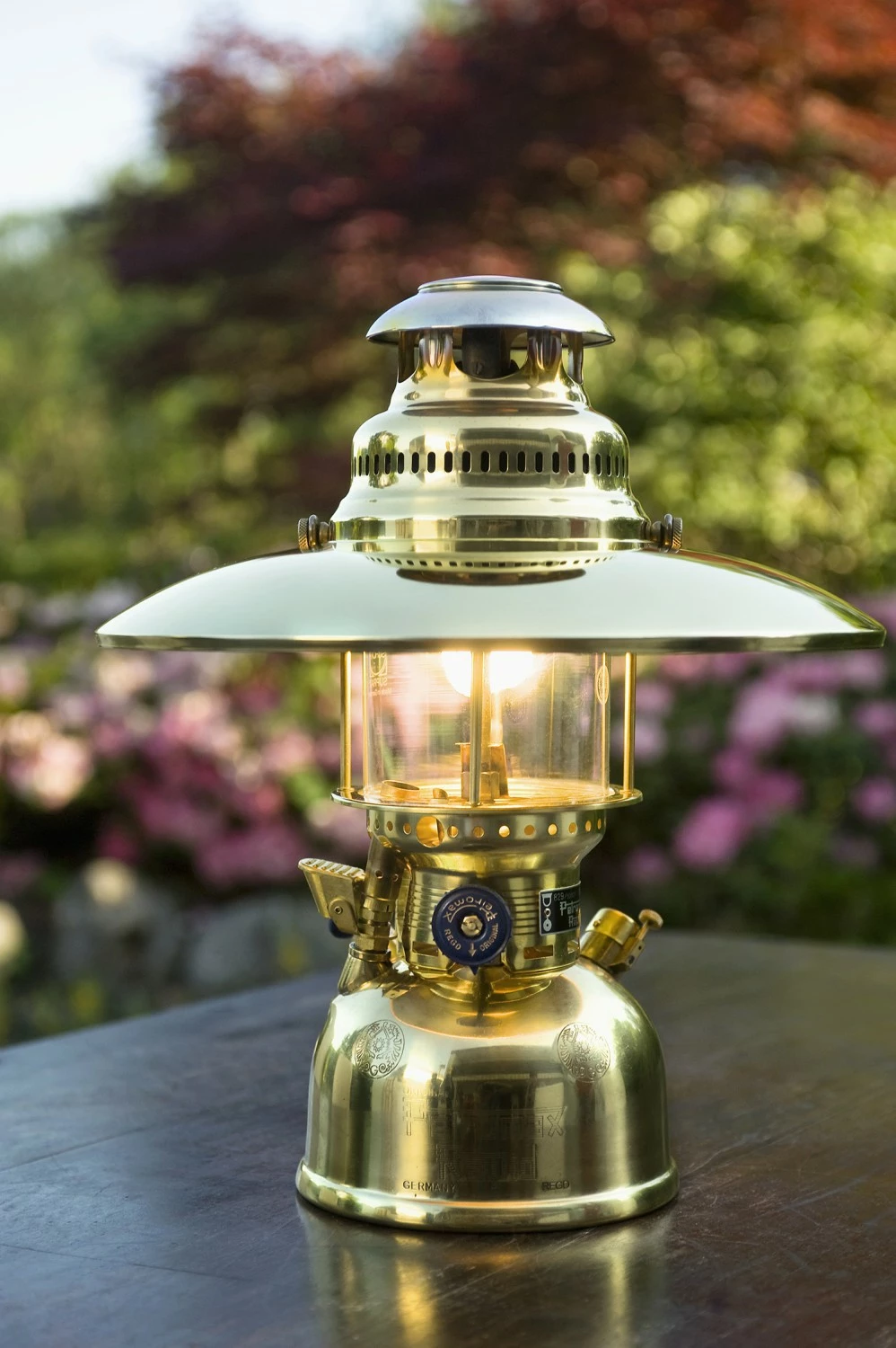 Petromax Petroleumlampe HK500/829 Messing