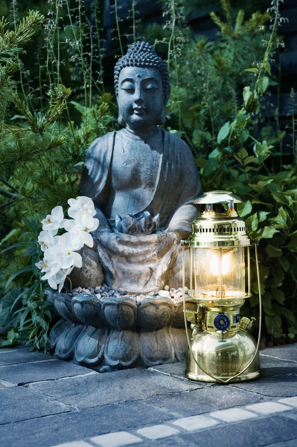 Petromax Petroleumlampe HK500/829 Messing – Bild 15