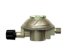 TGO Einstufiger Druckminderer + Ventil, Dose/Kartusche, 7/16“L, 50mbar