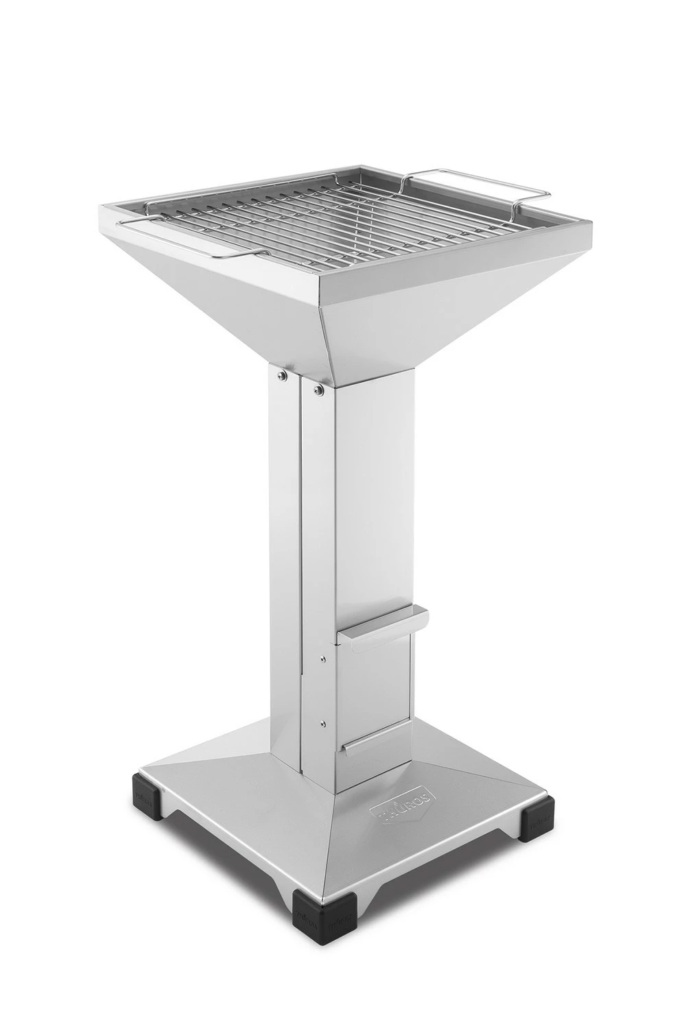 Thüros Holzkohlegrill T2 / Edelstahl Säulengrill 35x35 Cm