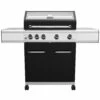 Grillfürst G410E 4-Brenner Gasgrill Mit Hochtemperaturbrenner Und Edelstahl Rosten - X-DEAL Inkl. Zubehörpaket