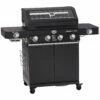 Rösle Gasgrill Videro G4-S Vario+ Nero Schwarz - Modell 2023 - X-DEAL Inkl. Abdeckhaube